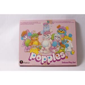 Popples Deluxe Play Set 1986 by Colorforms TCFC Sticking Pieces ~ 260214-WH 979